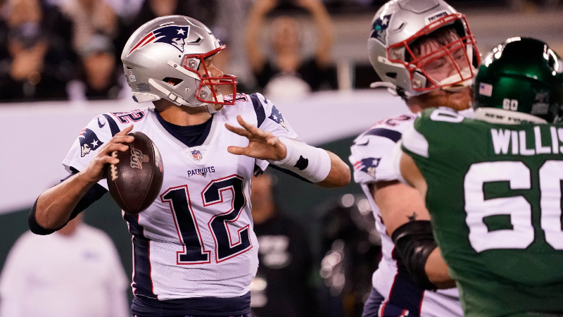 New England Patriots quarterback Tom Brady