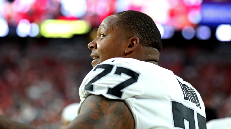Oakland Raiders Tackle Trent Brown