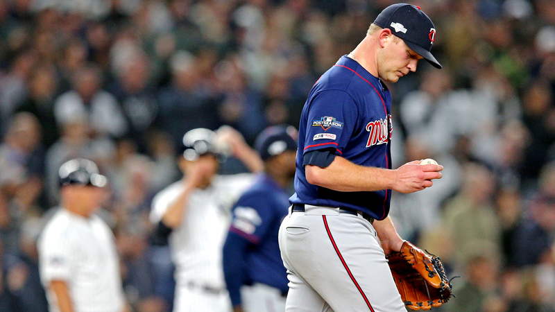 Twins pitcher Tyler Duffey