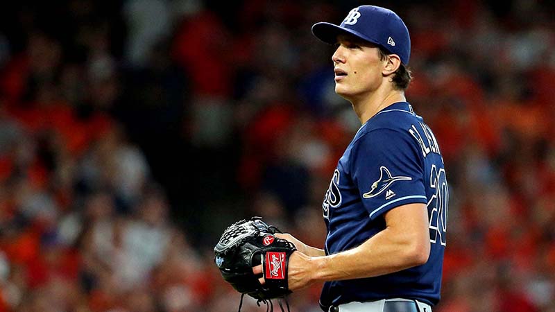 Tampa Bay Rays pitcher Tyler Glasnow