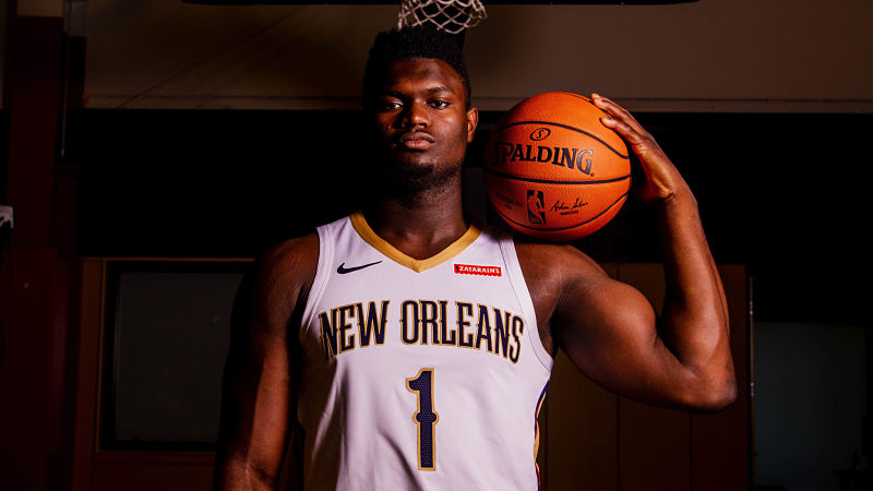 New Orleans Pelicans forward Zion Williamson