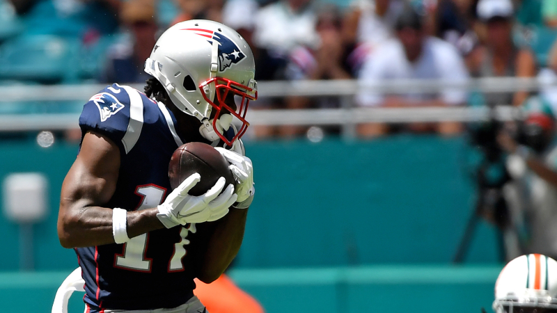 Former New England Patriots wide receiver Antonio Brown