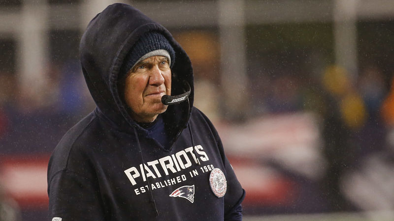 New England Patriots head coach Bill Belichick