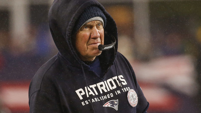 New England Patriots coach Bill Belichick