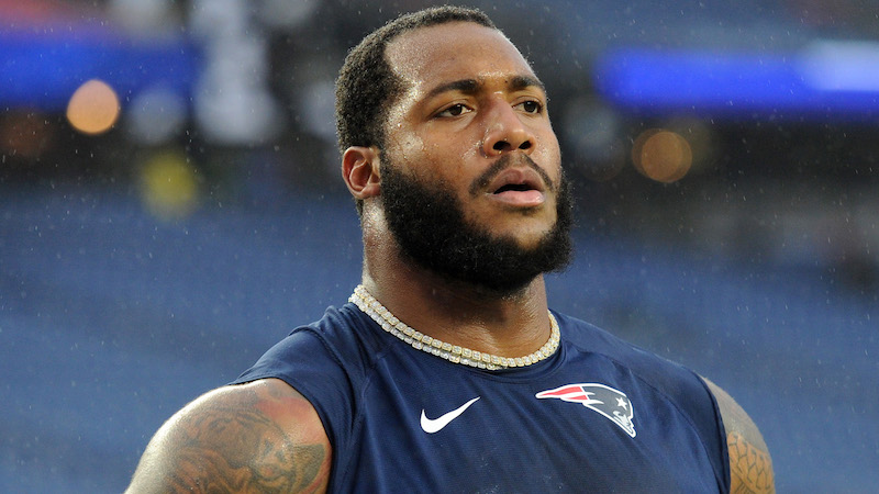 Patriots defensive tackle Byron Cowart