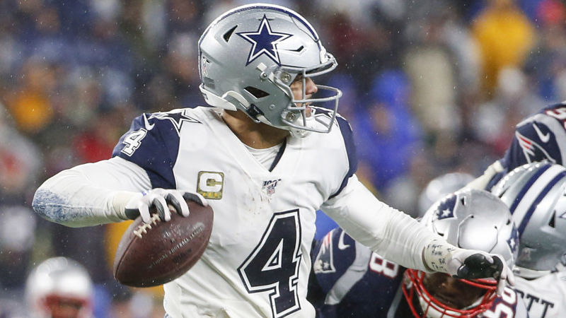Dallas Cowboys quarterback Dak Prescott and New England Patriots linebacker Jamie Collins