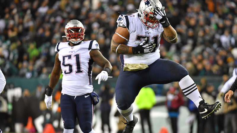 Patriots defensive tackle Danny Shelton