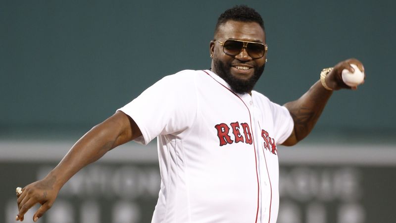 Former Boston Red Sox designated hitter David Ortiz