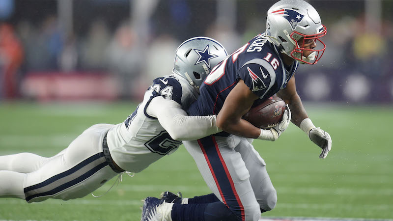 Patriots wide receiver Jakobi Meyers