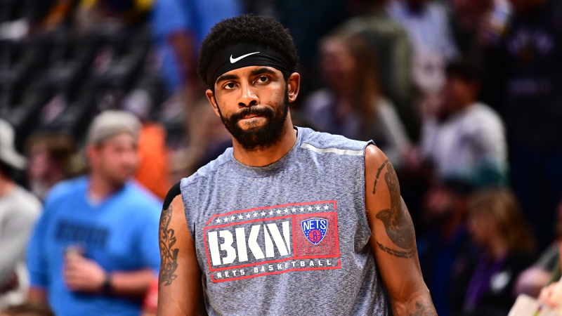 Brooklyn Nets point guard Kyrie Irving