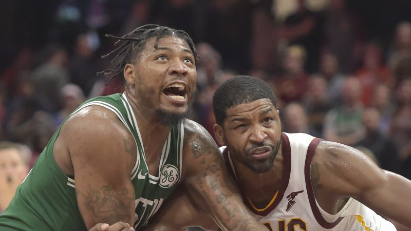 Boston Celtics point guard Marcus Smart