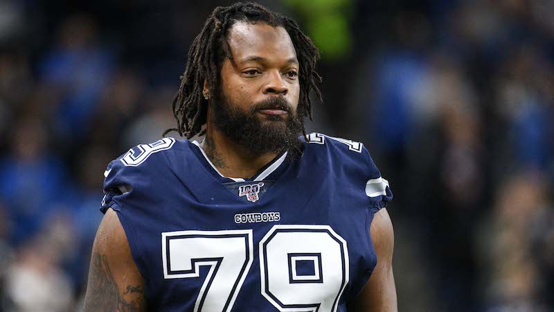 Cowboys defensive end Michael Bennett