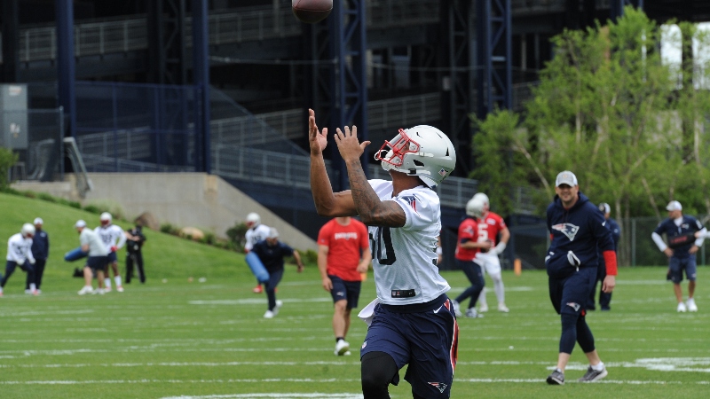 New England Patriots wide receiver N'Keal Harry