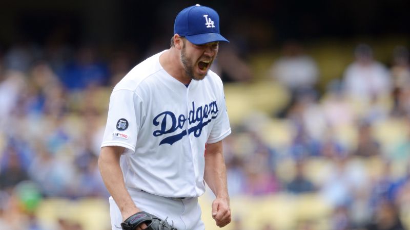 Los Angeles Dodgers starting pitcher Rich Hill