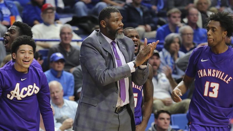 Evansville basketball team