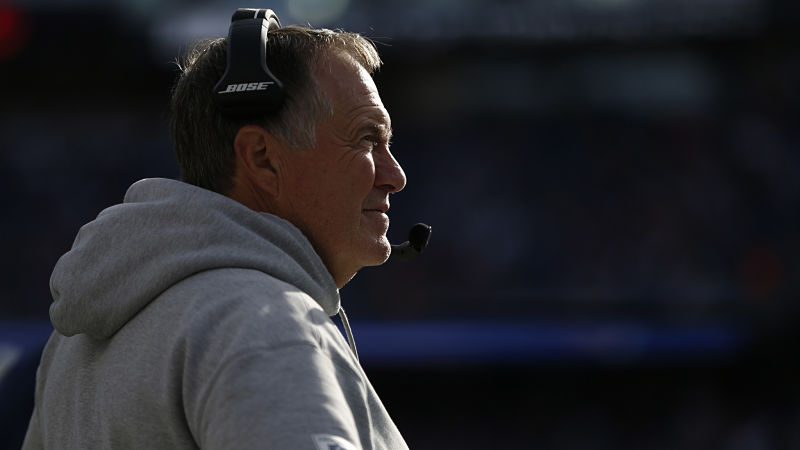 New England Patriots head coach Bill Belichick