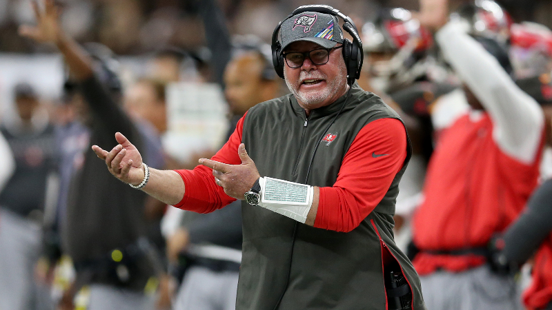 Tampa Bay Buccaneers head coach Bruce Arians