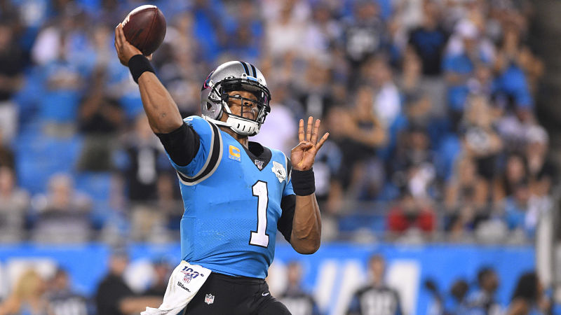 Carolina Panthers quarterback Cam Newton
