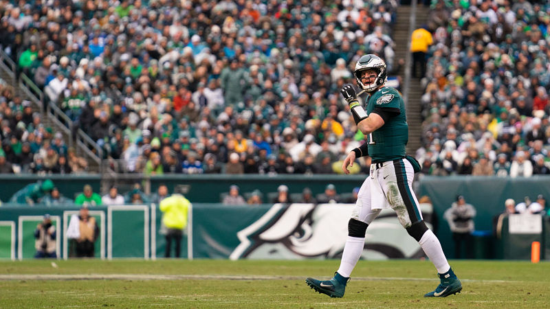 Philadelphia Eagles quarterback Carson Wentz