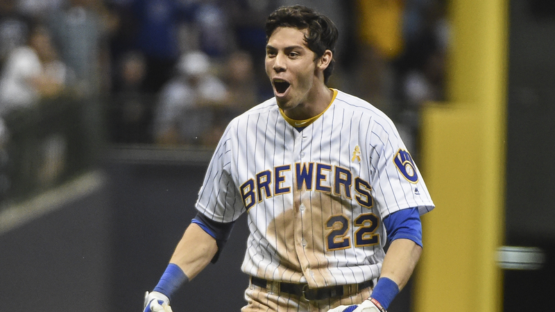 Milwaukee Brewers Right Fielder Christian Yelich