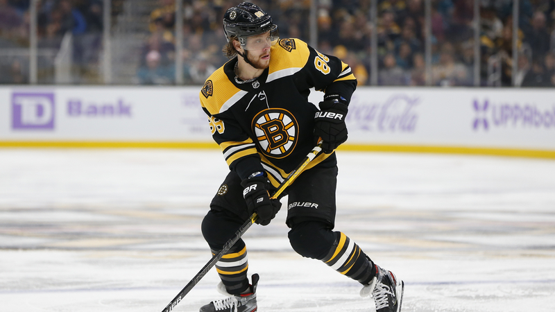 Boston Bruins Right Wing David Pastrnak