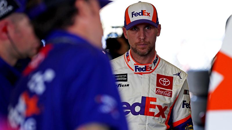 NASCAR driver Denny Hamlin
