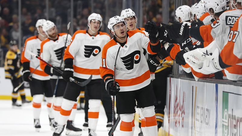 Philadelphia Flyers center Travis Konecny