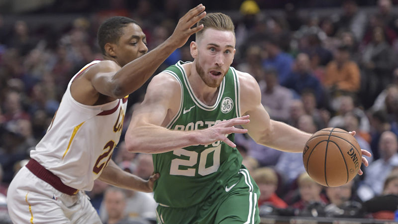 Boston Celtics forward Gordon Hayward
