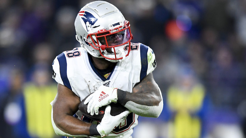 New England Patriots running back James White