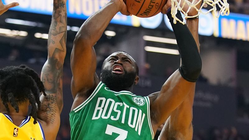 Boston Celtics guard Jaylen Brown