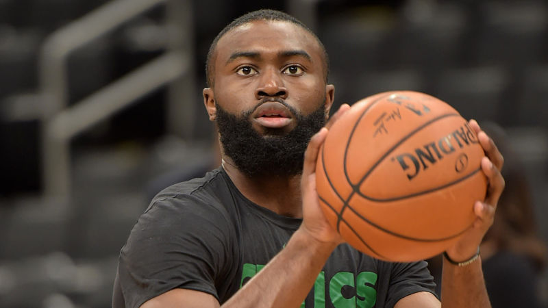 Boston Celtics guard Jaylen Brown