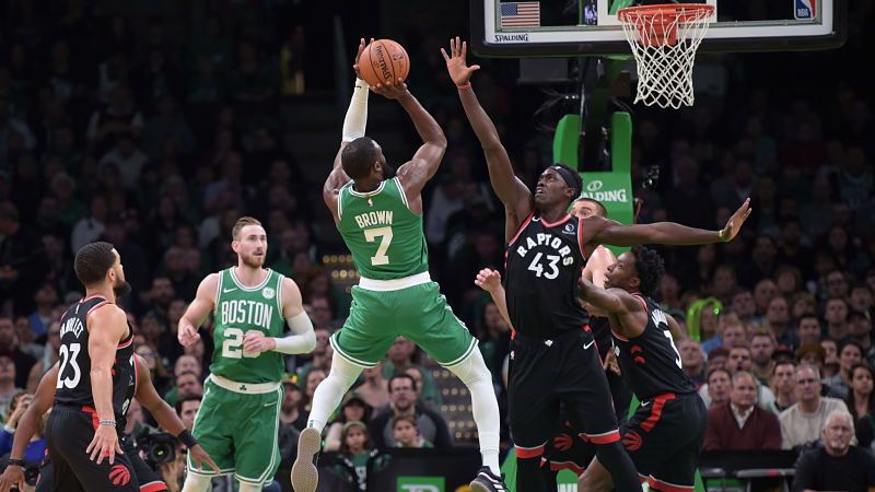 Boston Celtics guard Jaylen Brown