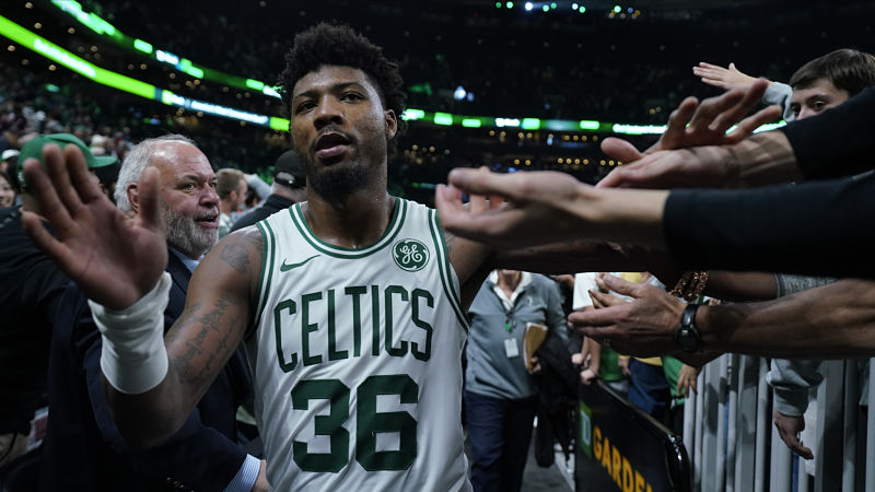 Boston Celtics guard Marcus Smart