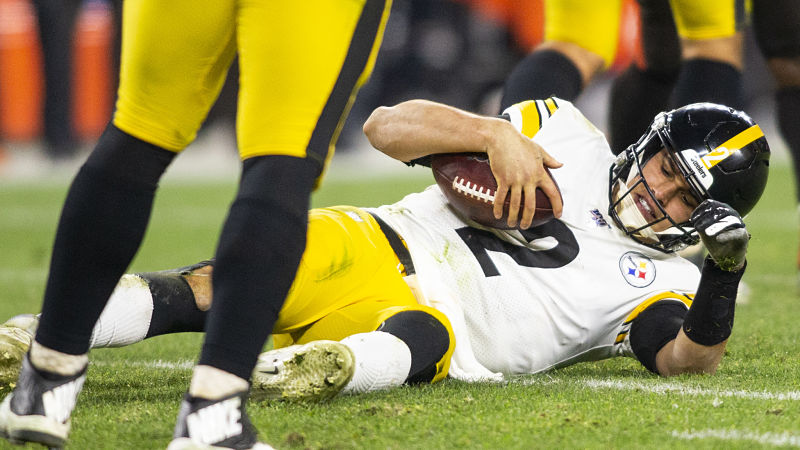 Pittsburgh Steelers quarterback Mason Rudolph