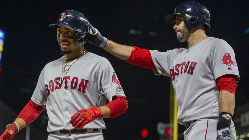 Mookie Betts, J.D. Martinez