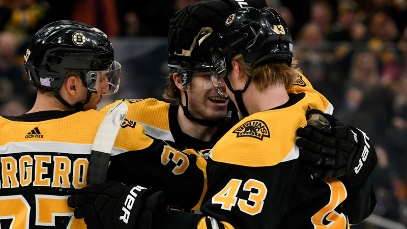 Boston Bruins' Patrice Bergeron