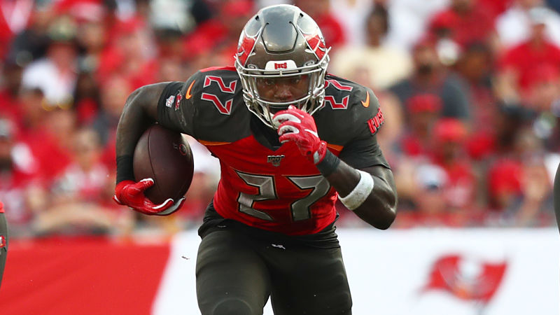 Tampa Bay Buccaneers running back Ronald Jones II