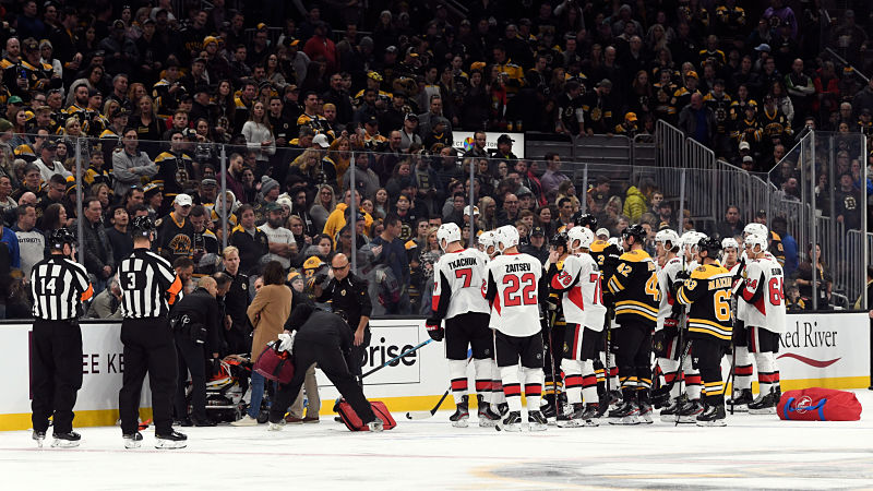 Ottawa Senators at Boston Bruins