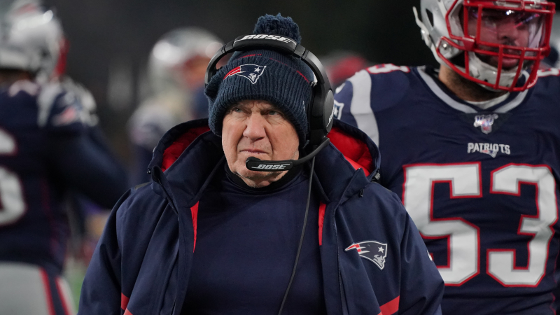 New England Patriots head coach Bill Belichick