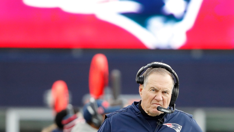 New England Patriots head coach Bill Belichick