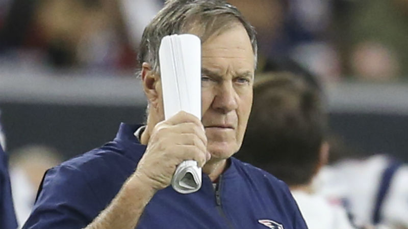 New England Patriots head coach Bill Belichick