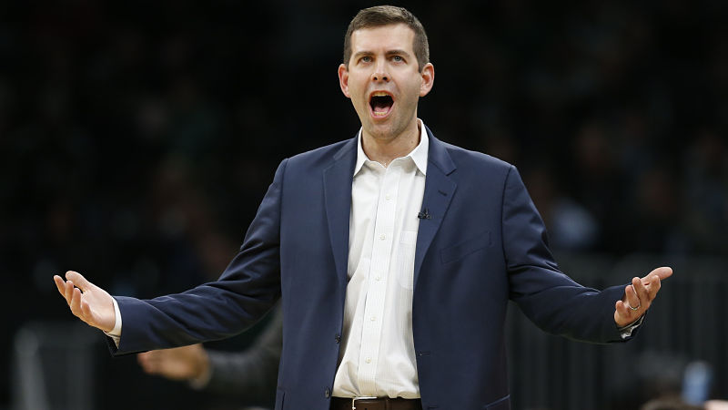 Boston Celtics head coach Brad Stevens