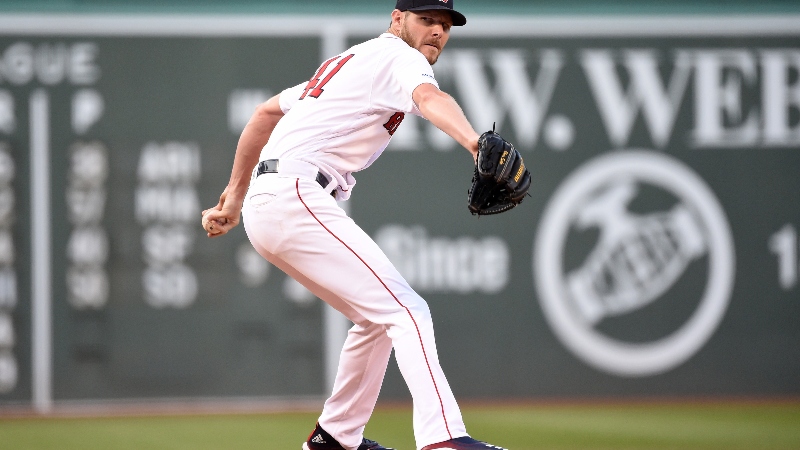 oston Red Sox starting pitcher Chris Sale