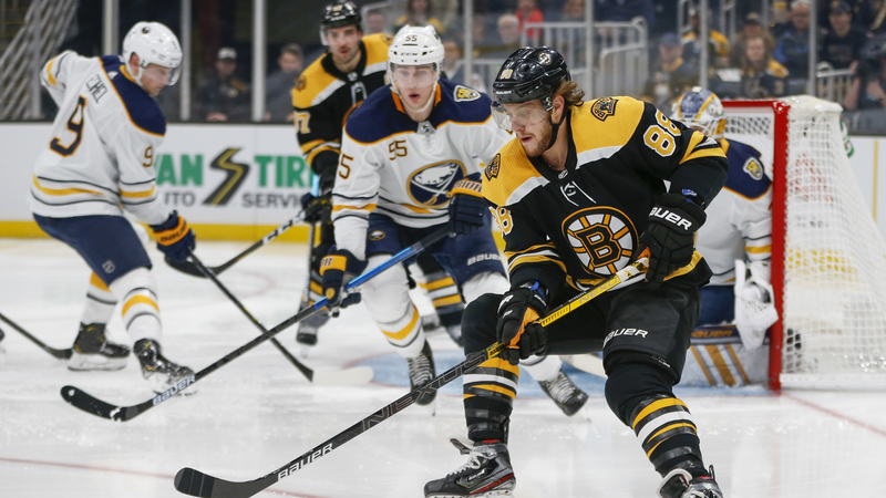 Boston Bruins Right Wing David Pastrnak
