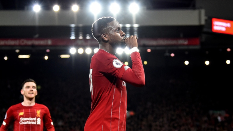 Liverpool striker Divock Origi