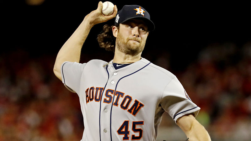 Free agent pitcher Gerrit Cole