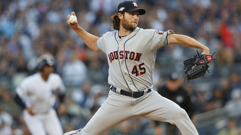 New York Yankees pitcher Gerrit Cole