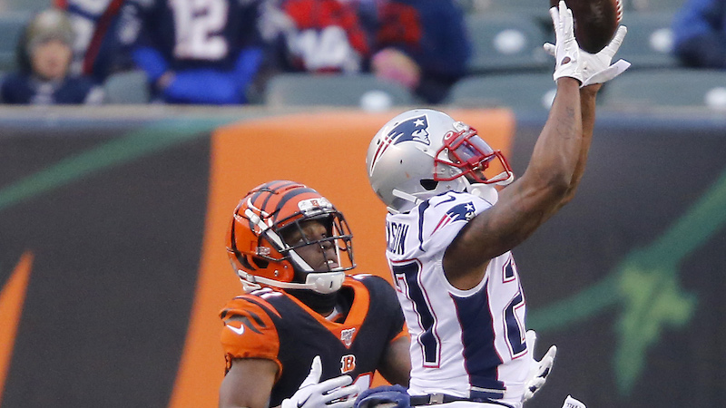 Patriots cornerback JC Jackson