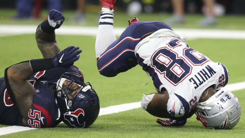 New England Patriots running back James White