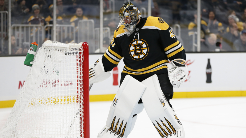 Boston Bruins Goalie Jaroslav Halak